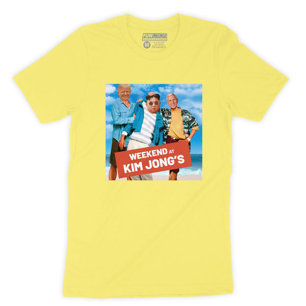 Function - Weekend at Kim Jong Un's Donald Trump Mike Pence Funny Novelty Gag T-Shirt