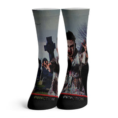 Zombie Fashion Socks Back