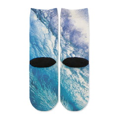 Function - Kids Cute Pizza Cat Surfing Fashion Socks