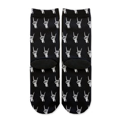Function - Kids Cute Metal Rock and Roll Hands Pattern Fashion Socks