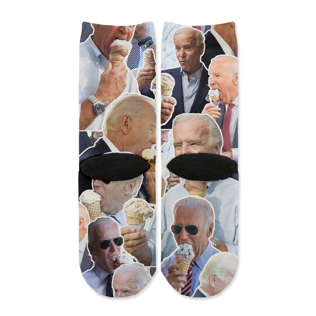 Function - Kids Cute Joe Biden Ice Cream Collage Fashion Socks