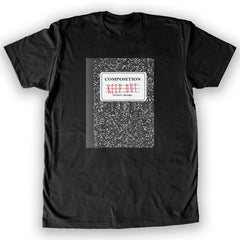 Function - Keep Out Composition Notebook Men's Fashion T-Shirt