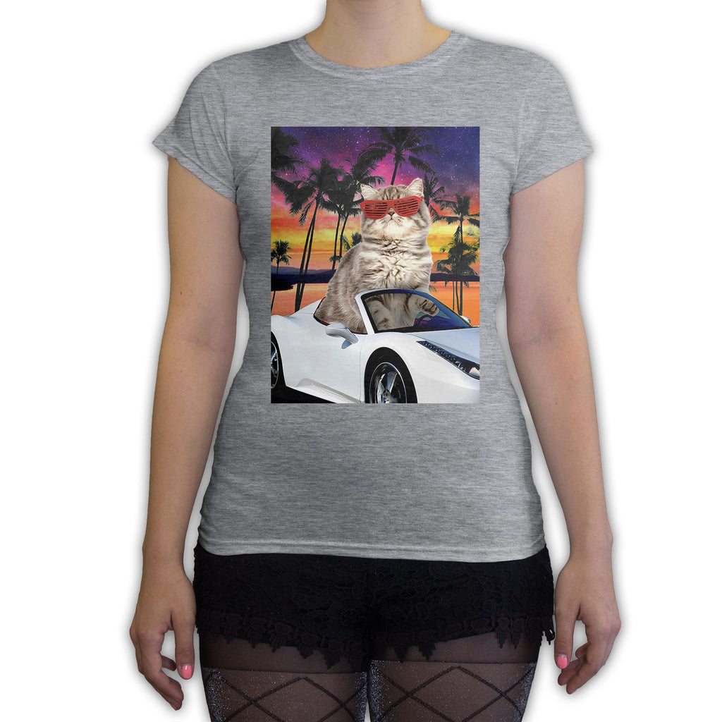 Function - Miami Cat Women's Fashion T-Shirt