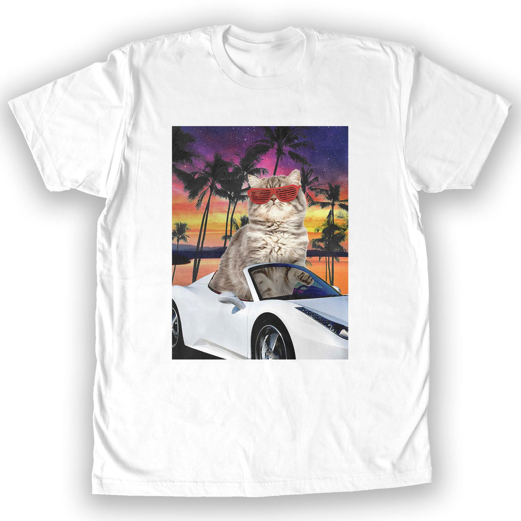 Function - Miami Cat Men's Fashion T-Shirt