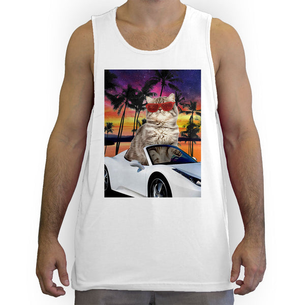 Function - Miami Cat Men's Fashion Tank Top