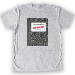 Function - Top Secret Composition Notebook Men's Fashion T-Shirt