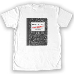 Function - Top Secret Composition Notebook Men's Fashion T-Shirt