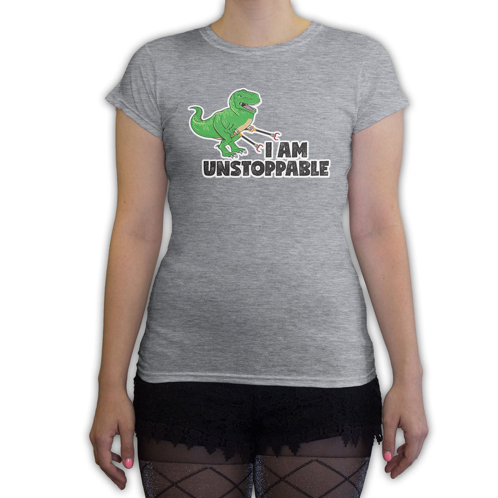 Function - I Am Unstoppable T-Rex Women's Fashion T-Shirt