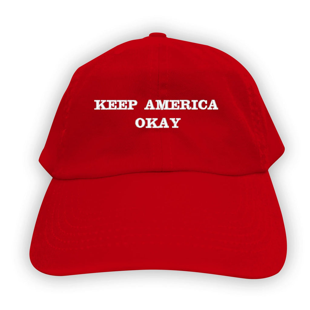 Function   Keep America Okay Men's Dad Hat Red