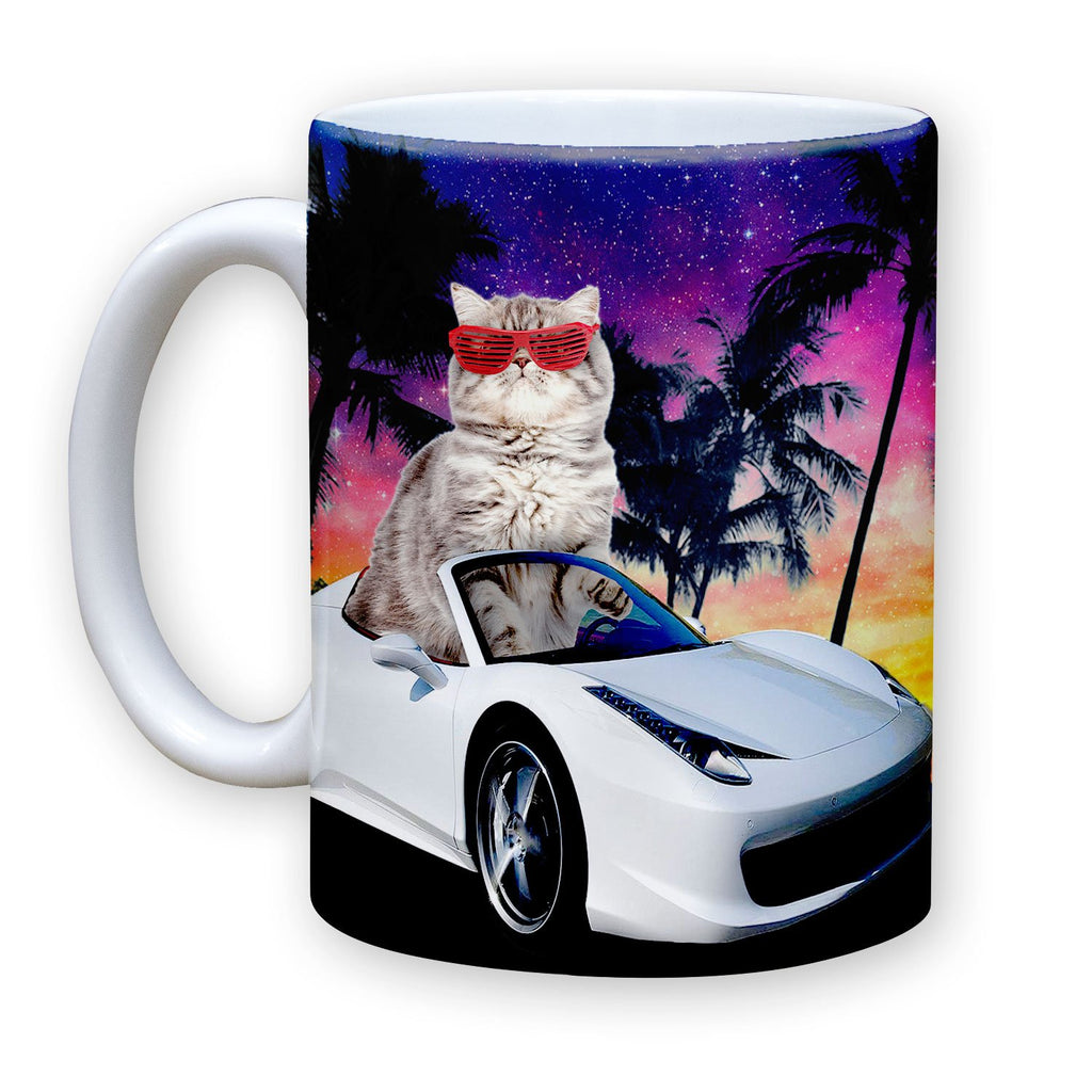 Function - Miami Cat 11 oz Coffee Mug