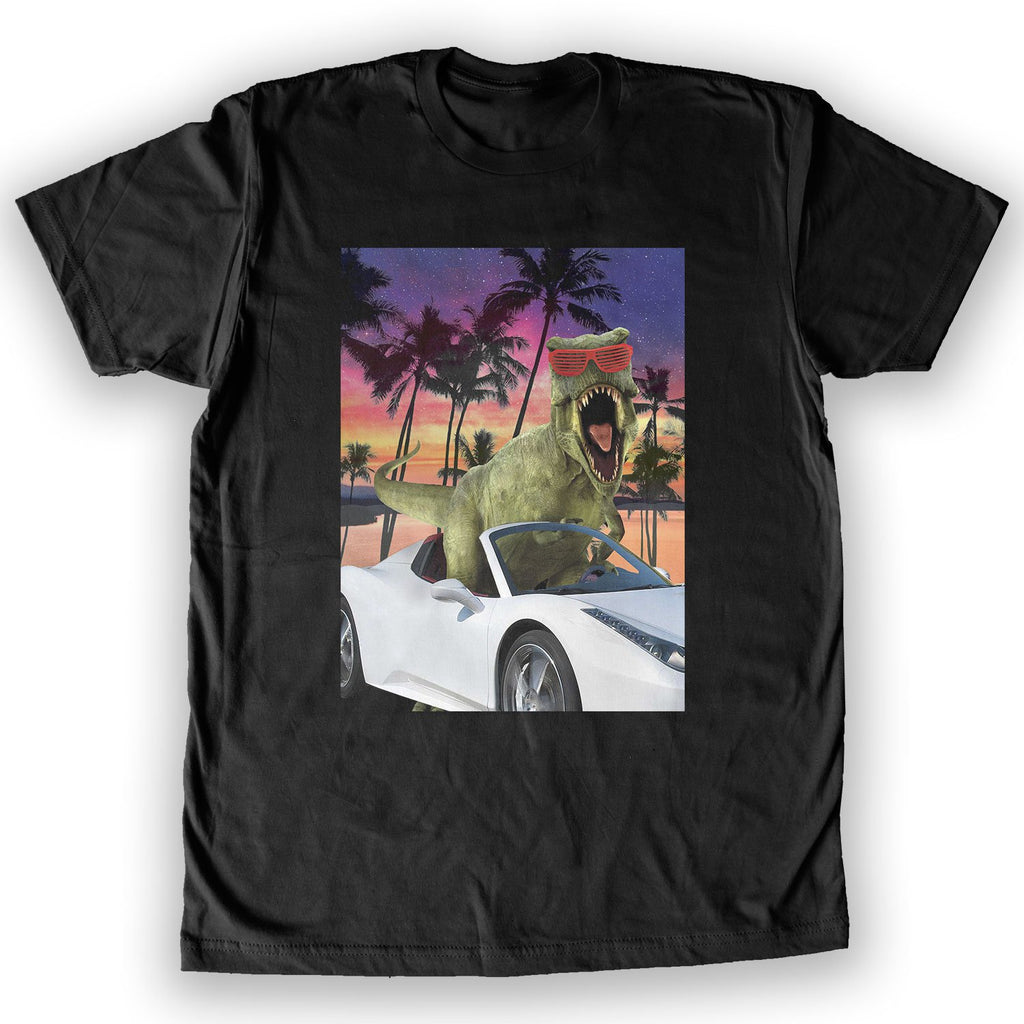 Function - Miami T-rex Men's Fashion T-Shirt