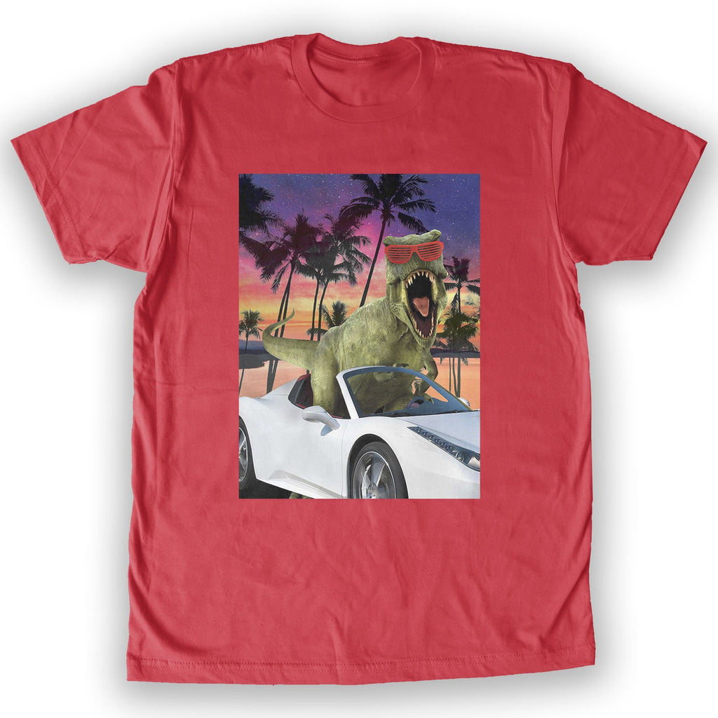 Function - Miami T-rex Men's Fashion T-Shirt