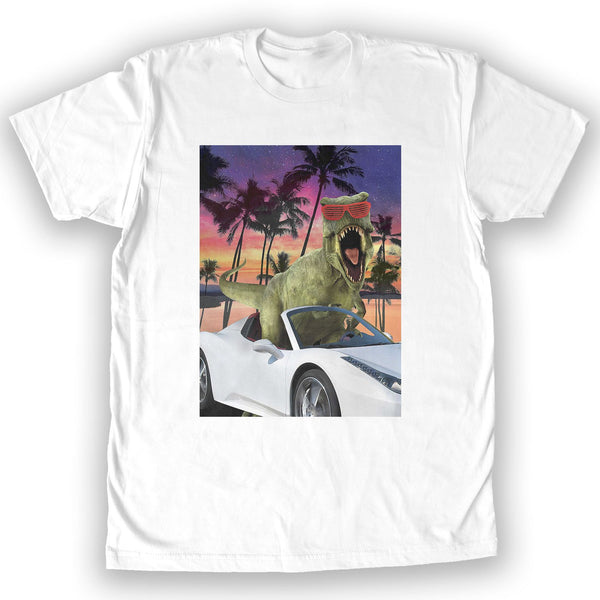 Function - Miami T-rex Men's Fashion T-Shirt