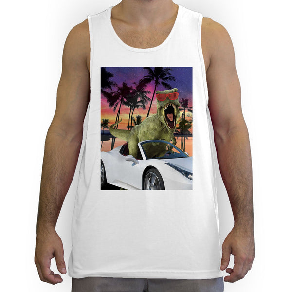 Function - Miami T-rex Men's Fashion Tank Top