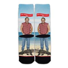 Function - Ron Desantis Keep American Florida Funny Socks