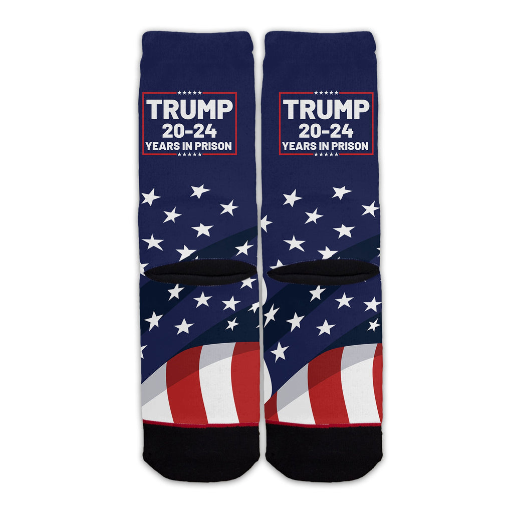 Function - Donald Trump 20-24 Years in Prison/Jail Funny Socks