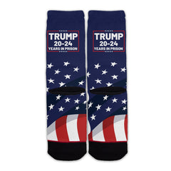 Function - Donald Trump 20-24 Years in Prison/Jail Funny Socks