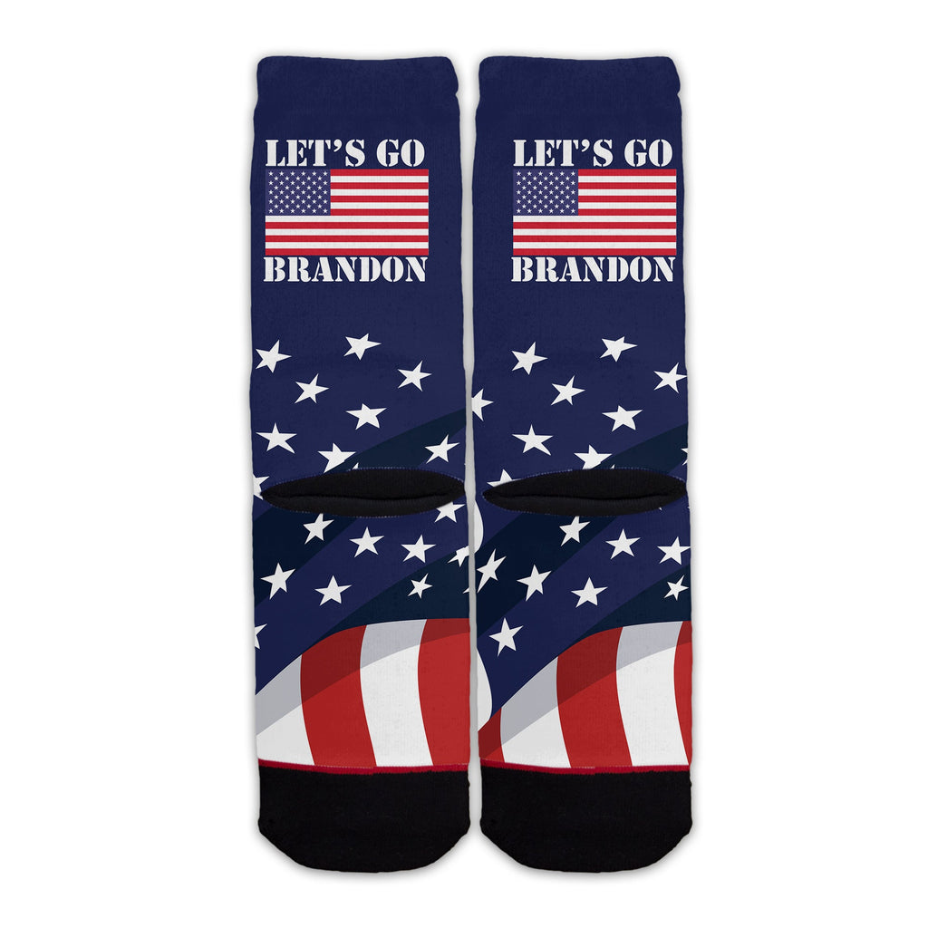 Function - Lets Go Brandon Adult Crew Socks