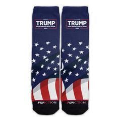 Function - Trump Make America Great Again 2024 Adult Crew Socks