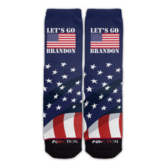 Function - Lets Go Brandon Adult Crew Socks