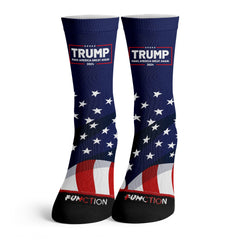 Function - Trump Make America Great Again 2024 Adult Crew Socks