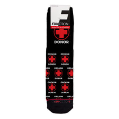 Function - Orgasm Donor Black Adult Unisex Socks