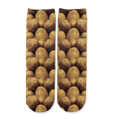 Function - Kids Cute Funny Food Socks Potatoes
