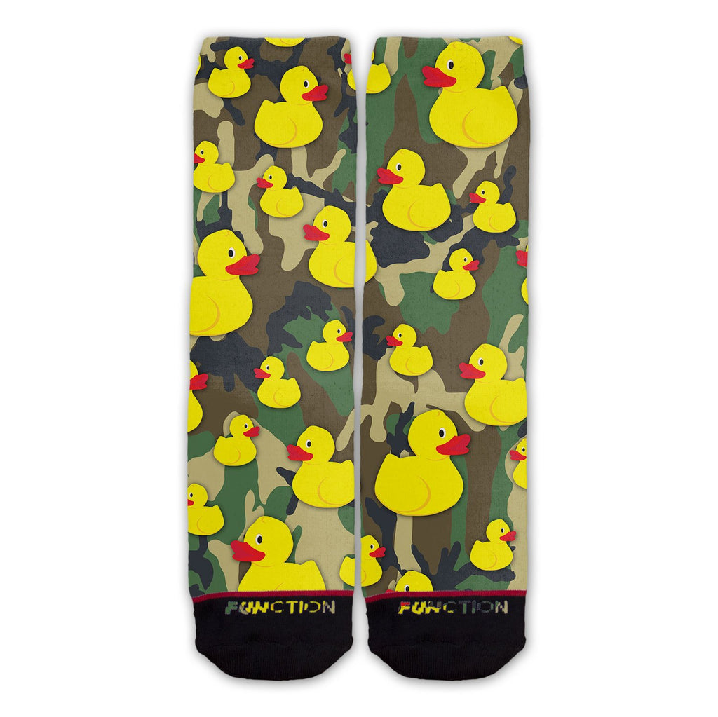 Function - Camo Rubber Ducky Pattern Fashion Socks