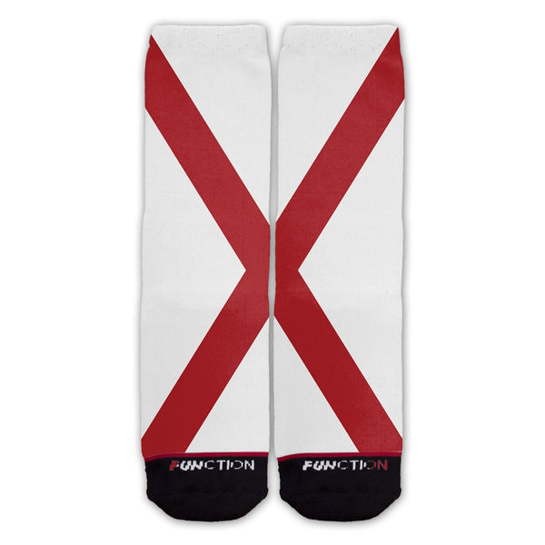 Function - Alabama State Flag Fashion Socks