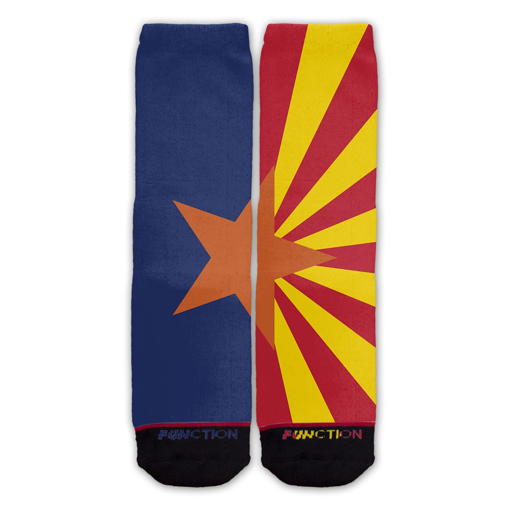 Function - Arizona State Flag Fashion Socks