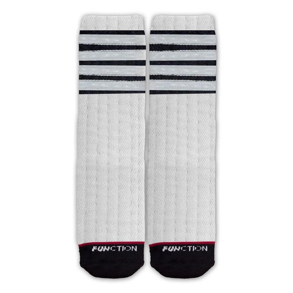 Function - BJJ White Belt Fashion Socks