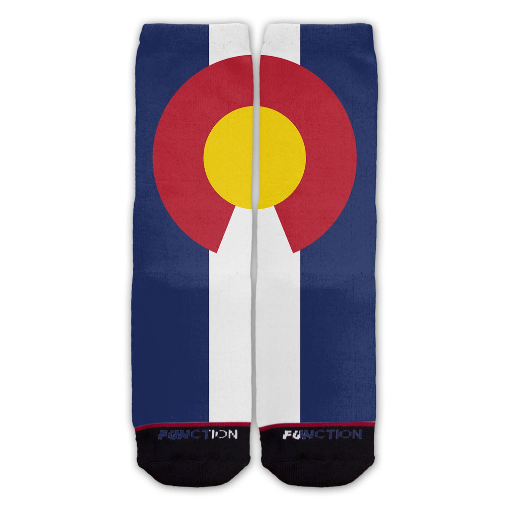 Function - Colorado State Flag Fashion Socks