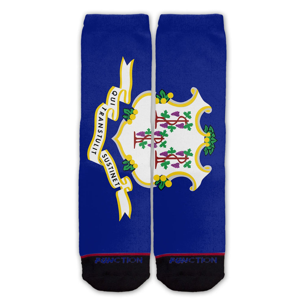Function - Connecticut State Flag Fashion Socks