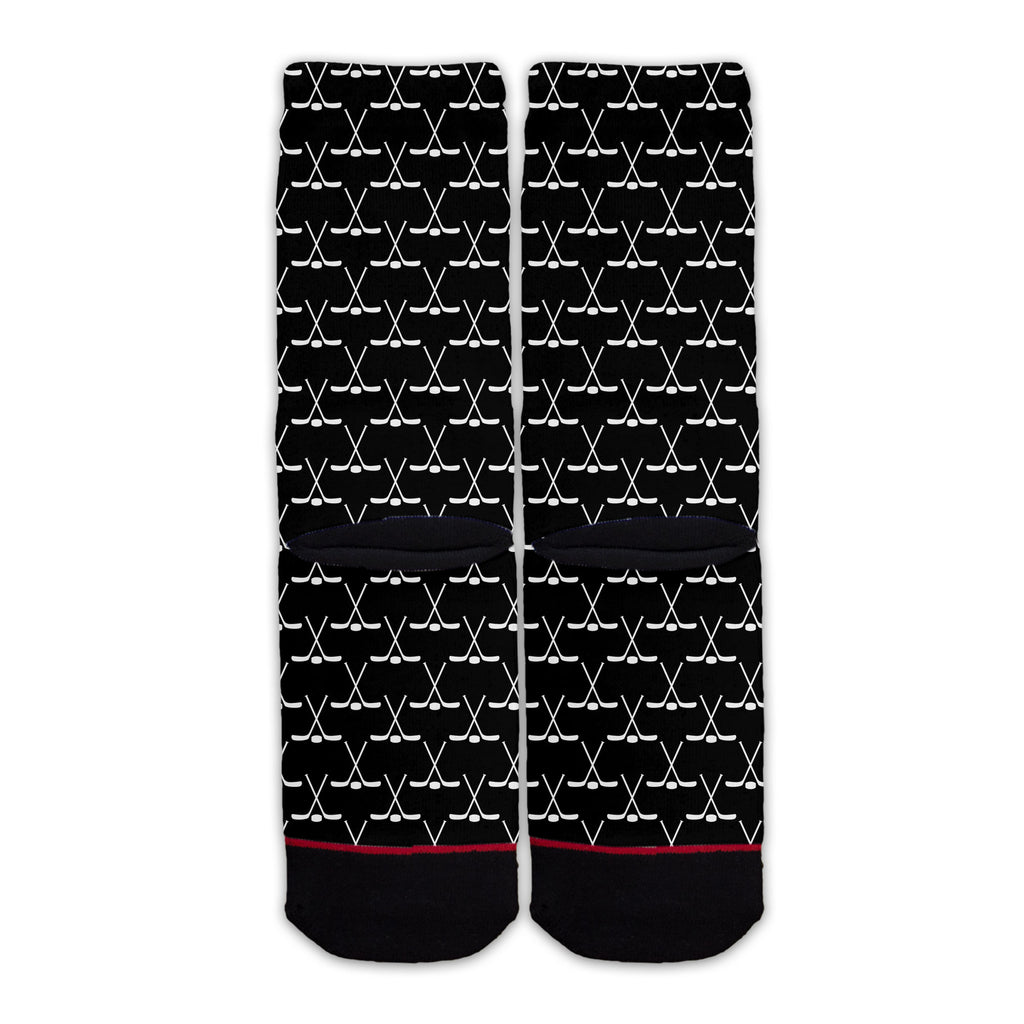 Function - Men's Crossed Hockey Sticks Socks