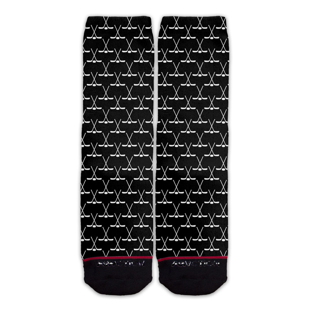 Function - Men's Crossed Hockey Sticks Socks