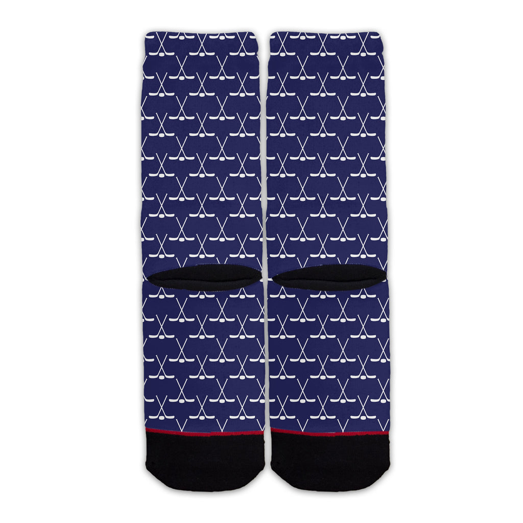 Function - Men's Crossed Hockey Sticks Socks