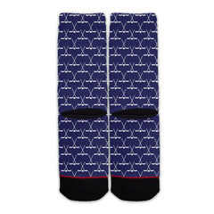 Function - Men's Crossed Hockey Sticks Socks