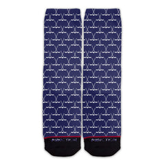 Function - Men's Crossed Hockey Sticks Socks