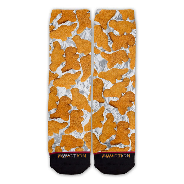 Function - Dinosaur Chicken Nuggets Pattern Fashion Socks