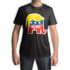 Function - Trump Hair Republican Elephant Fashion Unisex Crew Neck T-Shirt
