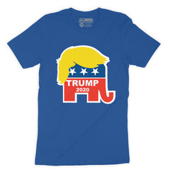 Function - Trump Hair Republican Elephant Fashion Unisex Crew Neck T-Shirt