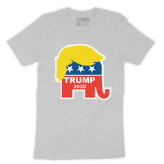 Function - Trump Hair Republican Elephant Fashion Unisex Crew Neck T-Shirt