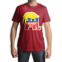 Function - Trump Hair Republican Elephant Fashion Unisex Crew Neck T-Shirt