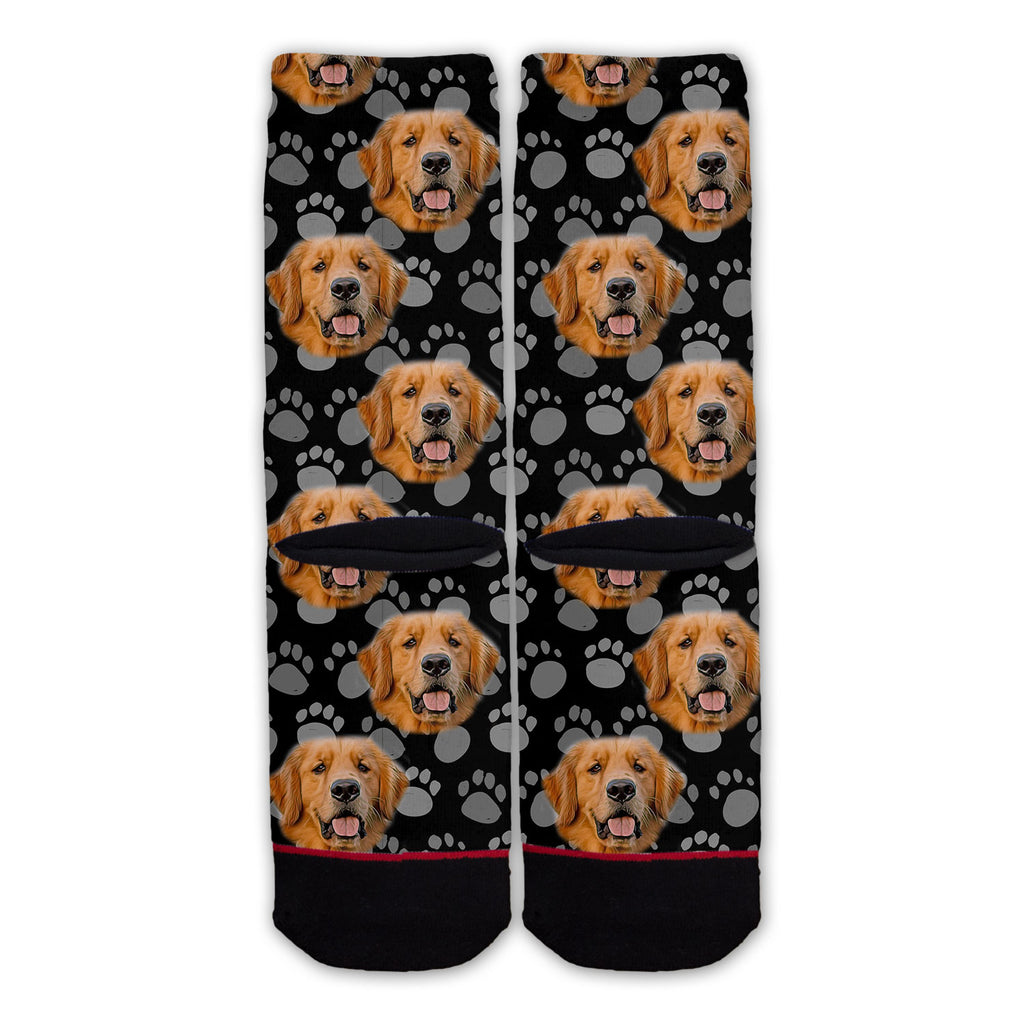Function - Golden Retriever Dog Face Fashion Socks