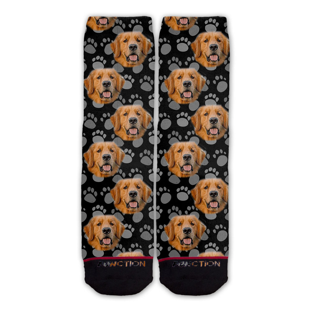 Function - Golden Retriever Dog Face Fashion Socks