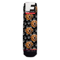 Function - Golden Retriever Dog Face Fashion Socks