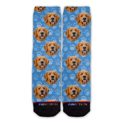 Function - Golden Retriever Dog Face Fashion Socks