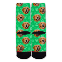 Function - Golden Retriever Dog Face Fashion Socks