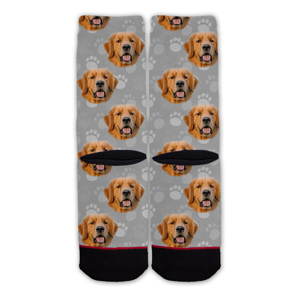 Function - Golden Retriever Dog Face Fashion Socks