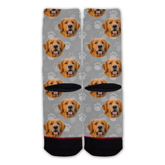 Function - Golden Retriever Dog Face Fashion Socks